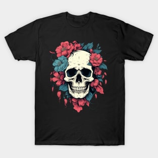 skull and flower T-Shirt